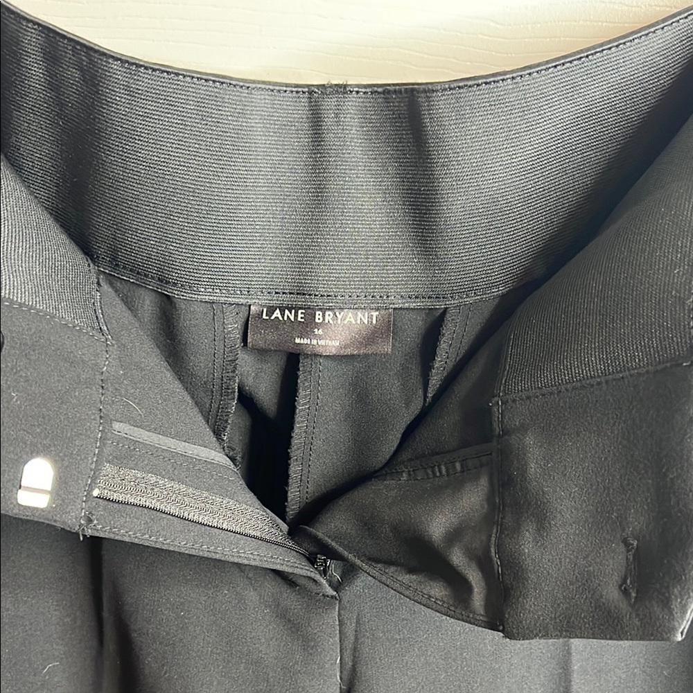 Lane Bryant Black Wide Leg Pants - Picture 2 of 3